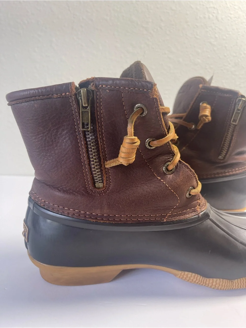 Sperry waterproof rubber